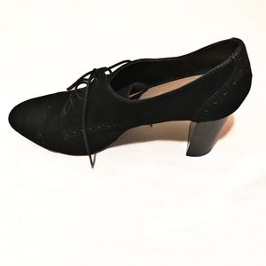 Tahari Black Oxford Bootie